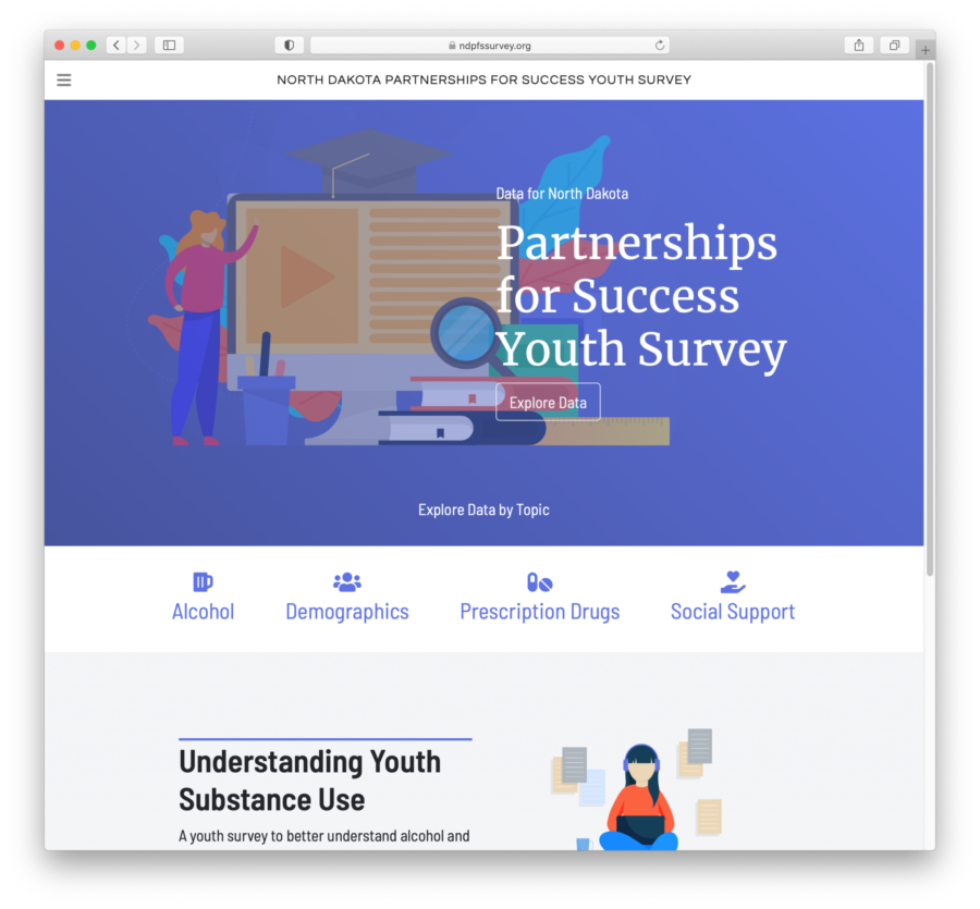 North Dakota Partnerships for Success Website