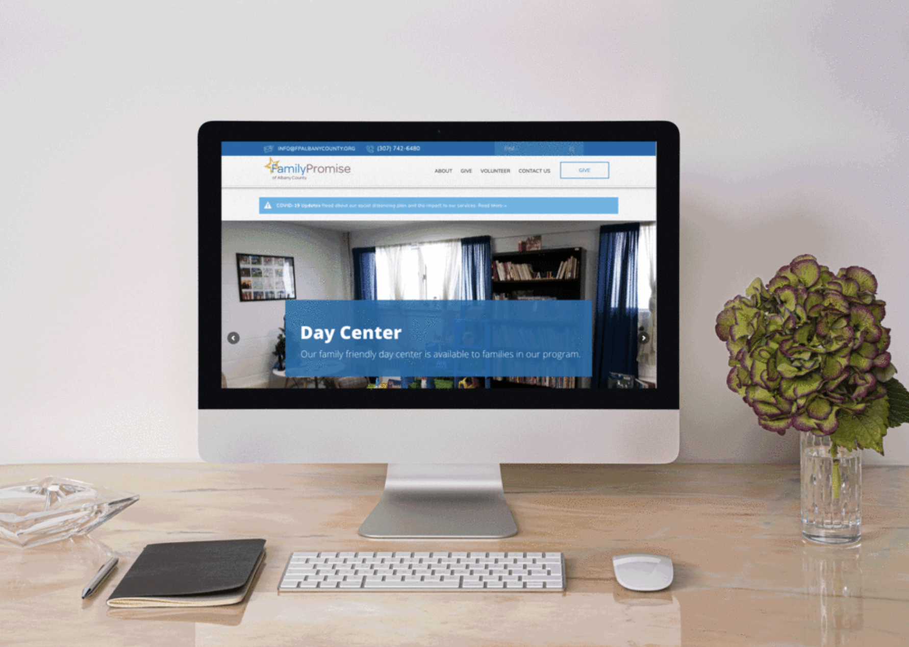 Homepage of Family Promise of Albany County